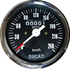 DUCATI 750 SS, 900 SS SPEEDOMETER, CONTACHILOMETRI, TACHYMETER, COMPTEUR VEGLIA