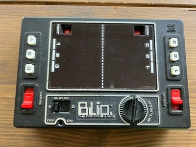 Vintage Tomy Blip Spiel | Elektronisches Strategiespiel 1977 | voll funktionsfähig