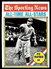 1976 Topps Pie Traynor Pittsburgh Pirates #343