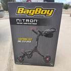 NEW Bag Boy Golf 2026 Nitron Push / Pull Cart BagBoy - Graphite