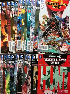 Earth 2 The World's End #1-26 The New 52 Complete Set DC Comics 2014!