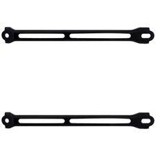 Bumper Face Bar Brackets Retainer Mounting Braces Set of 2 Left & Right Pair