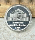 Düsseldorf Silver Medal "Tonhalle on the banks of the Rhine 1892-1978" Weigt 15g