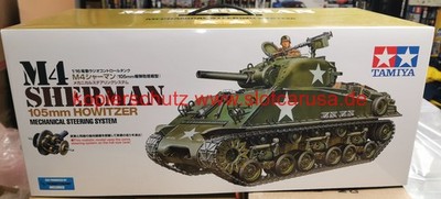Tamiya 56048 1/16 RC 1:16 RC US M4 Sherman 105mm How. MSS Bausatz