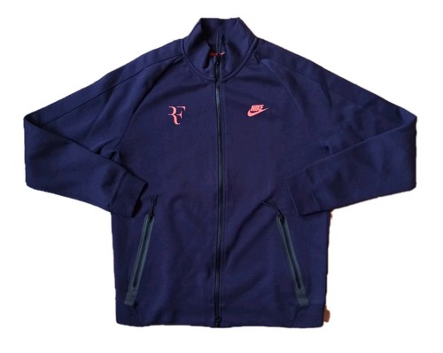 Nike Roger Federer Tennis Jacket N98 Premier Violet Purple Jacket Court RF Sz. M