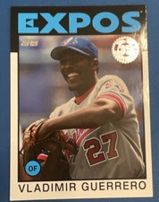 Topps 1986 35th Anniversary Vladimir Guerrero Expos #86B-68 Baseball Card
