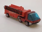 Vtg. 1969 Hot Wheels Redlines Heavyweights Fire Engine Dept. Red Hong Kong NICE!