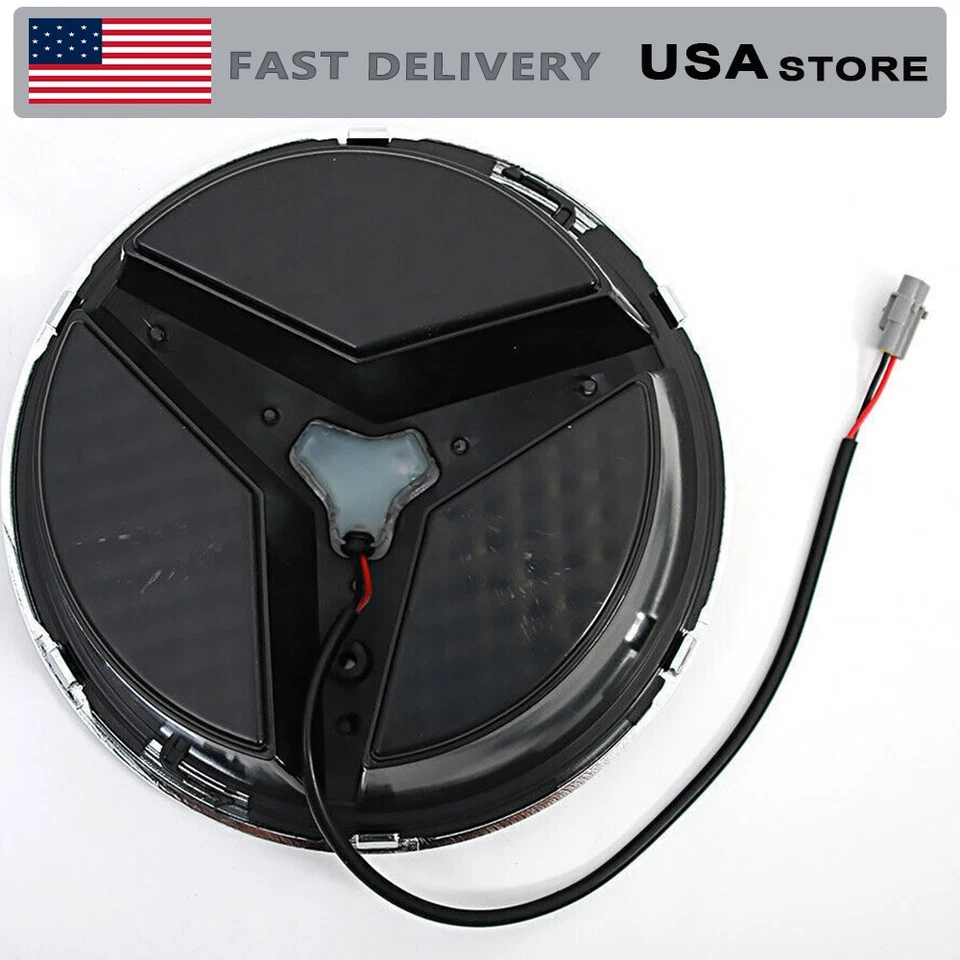 Fits for Mercedes Benz SLK Class SLK250 SLK350 2011-17 Front Emblem.Bumper w/LED Foto 4 de 4