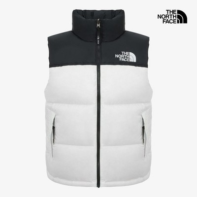 The North Face Korea M'S 1996 RETRO NUPTSE VEST NV1DR65 WHITE ASIAN FIT