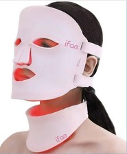Red Light Therapy Mask for Face and Neck, 7 Colors with NIR Led Face Mask Light
