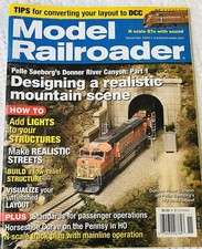 Modelleisenbahn Eisenbahn Realistische Straßen Bergszenen Pennsy 2006 Magazin