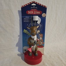 Hallmark Northpole Deer John Talking Bathroom...