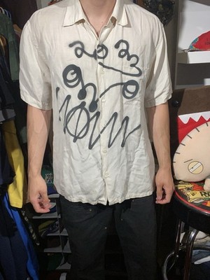 2023 Tour Custom Underground Clothing Designer Made By Asspizza Button Up