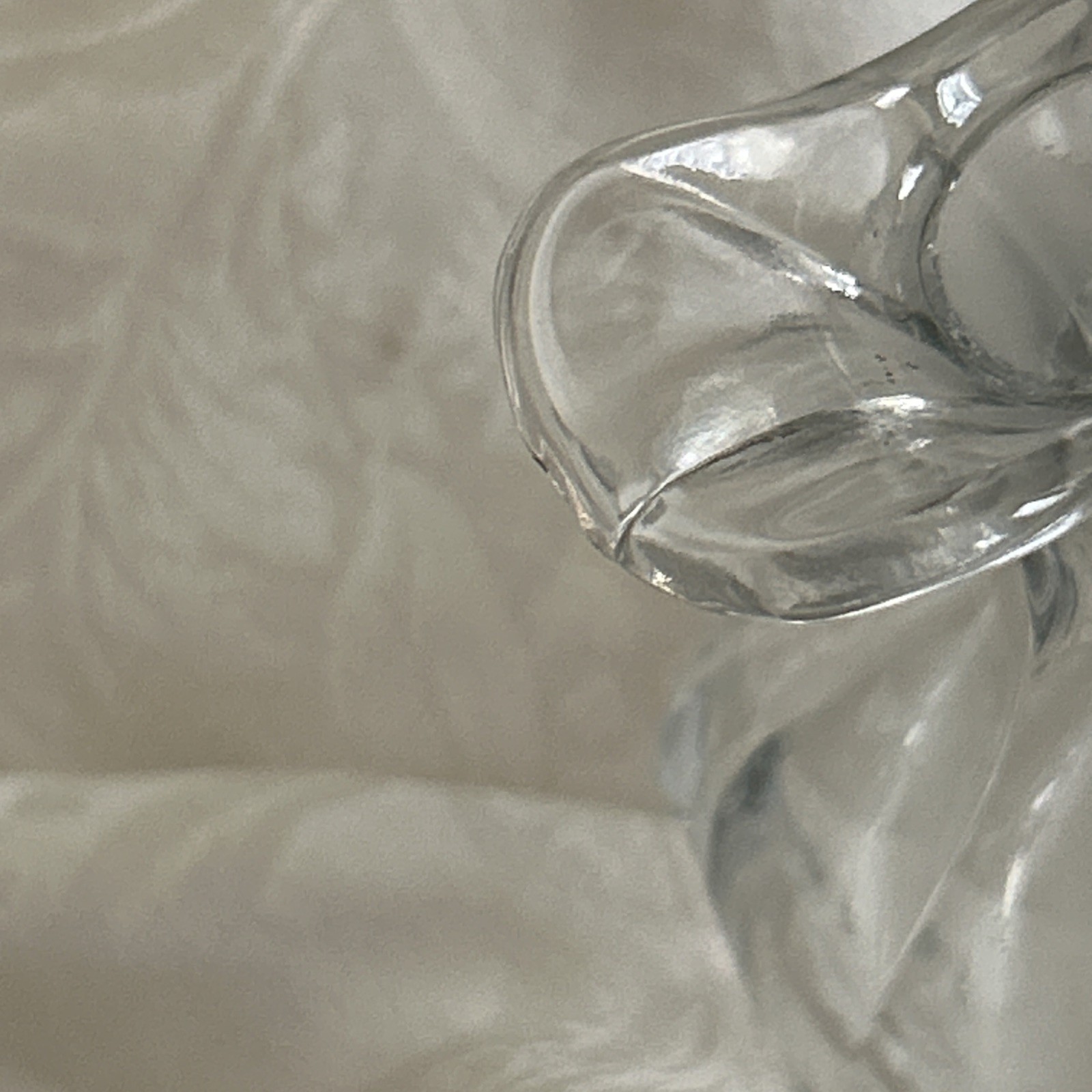 Vintage Glass Oil/Vinegar Cruet Bottle With Stopper