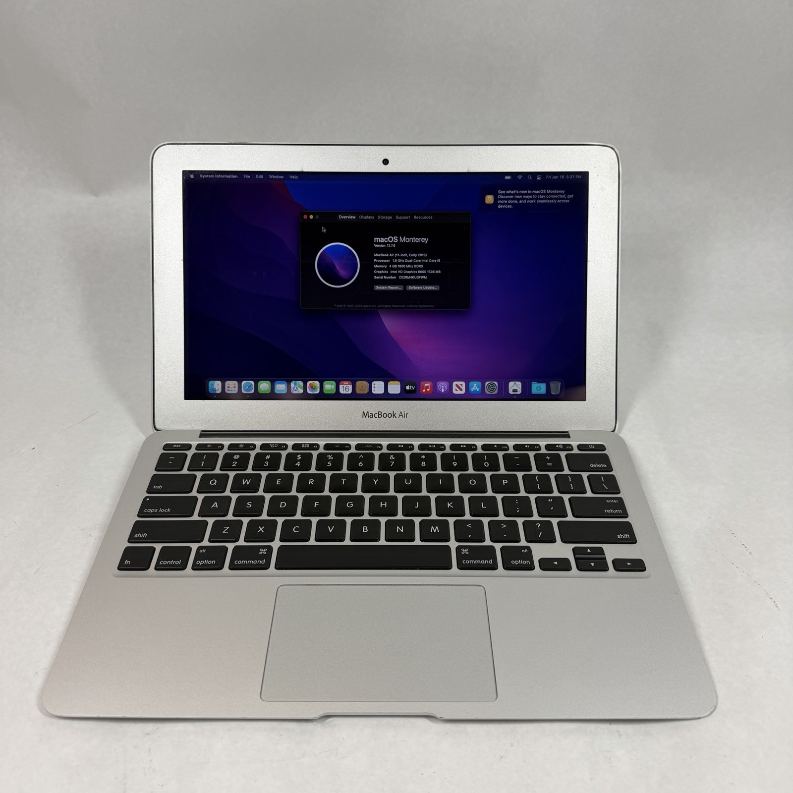 2015 Apple MacBook Air 11