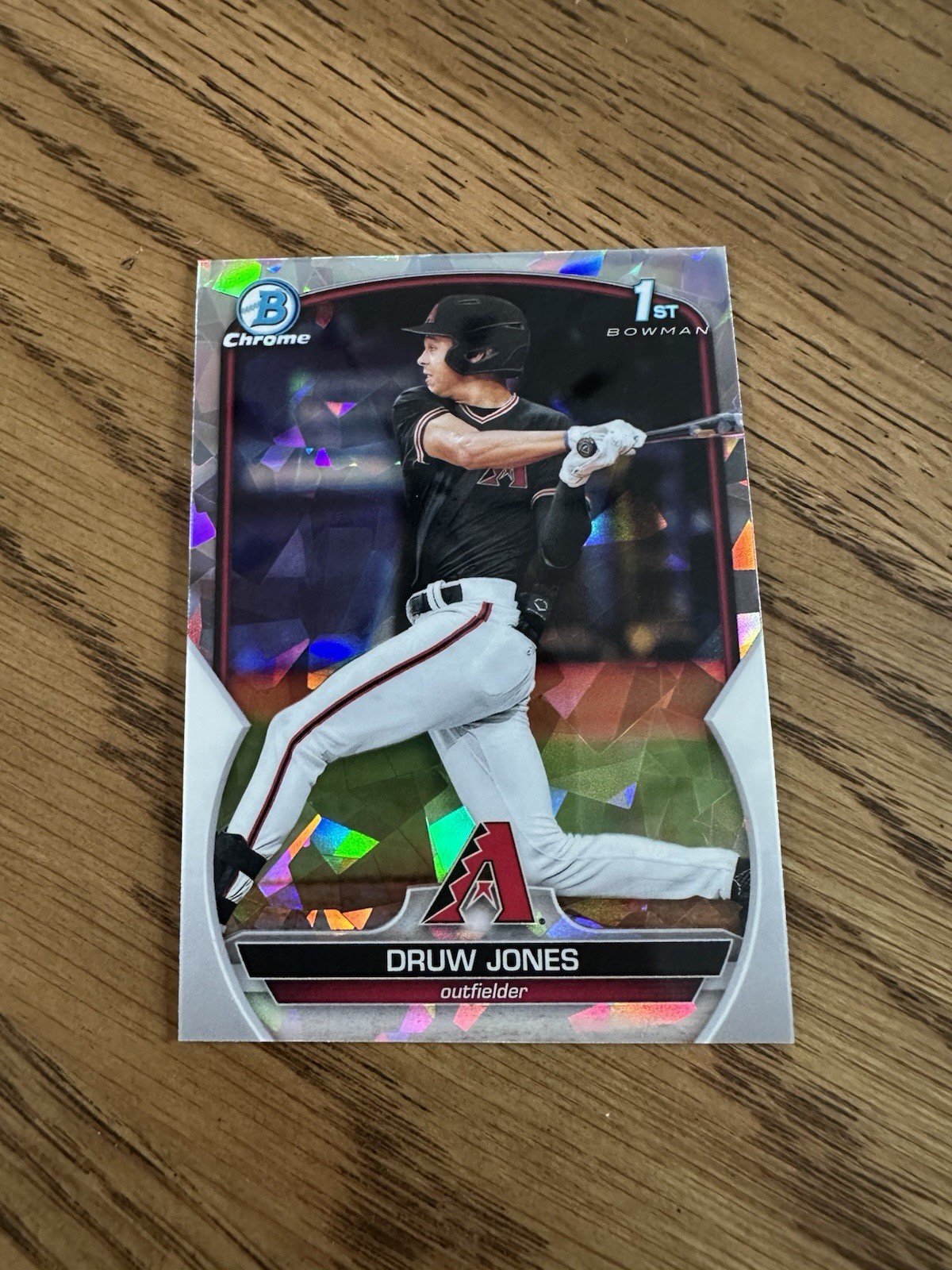 2023 Bowman - Chrome Prospects Druw Jones #BCP-25 Atomic Refractor (RC)