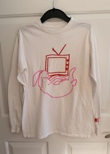 Harry Styles Love On Tour Bunny 2022 White Official L/S Tee Shirt Adult Sz Small