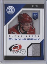 2013-14 Totally Certified Clear Cloth Jerseys Blue Prime 15/25 Ryan Murphy 0f4