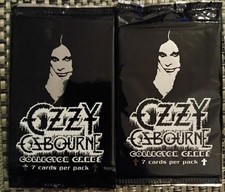 Ozzy Osbourne Collectible Cards 2 Packs New Unopened 2001