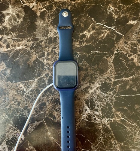 Apple Watch blue includes charger