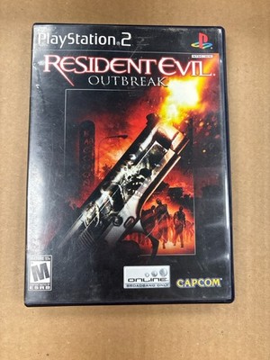 Resident Evil Outbreak SONY PS2 PLAYSTATION 2 GAME w/Manual CIB (QUC027626)
