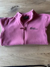 Jack Wolfskin, Fleecepullover, Größe: 128, Pink, Polyester, Print, Fleece #Fz7