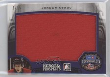 2015-16 Leaf ITG Heroes & Prospects Purple 3/15 Julien Gauthier #CR-07 xp6