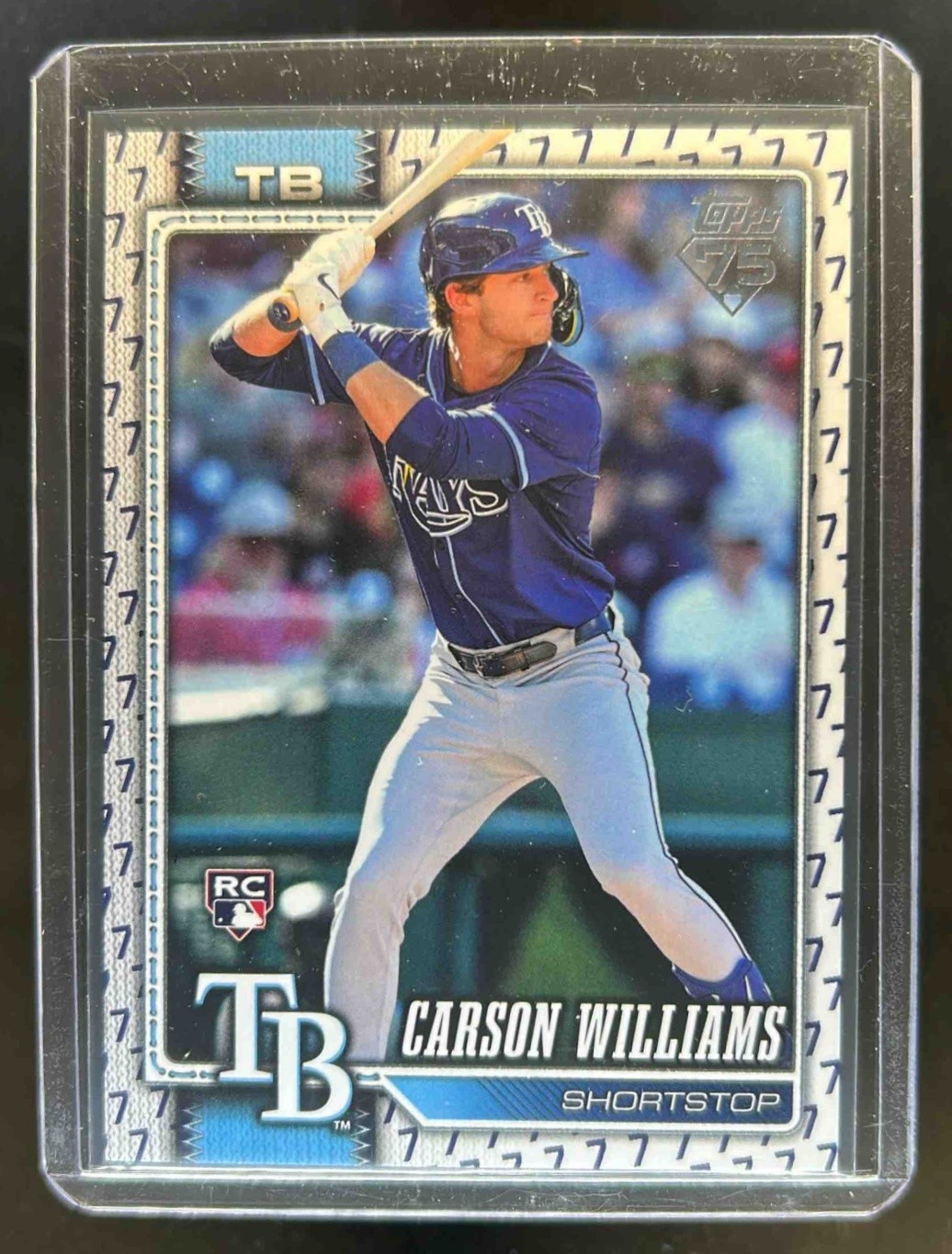 2026 Topps Carson Williams RC Player Number Variation SP Rookie #25 Rays