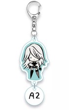 Key chain A2 front and back acrylic "NieR: Automata Ver1.1a"