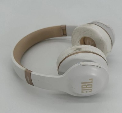 JBL EVEREST Elite 300 Active Noise Cancelling Headphones White Gold (Read Desc)