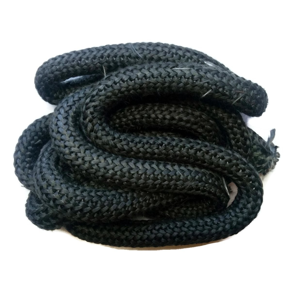 Wood Stove Door Gasket Rope 5/8" x 84" Graphite Fiberglass Seal Replacement Kit