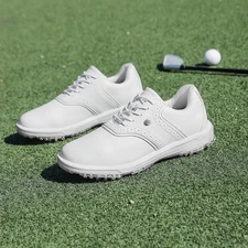 Men's Golf Sneaker Waterproof Golfing Shoes Non-Slip Comfortable Walking Shoes 