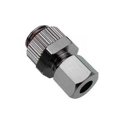 Koolance Compression Fitting für Kupfer Tubes, OD 06 mm zu G 1/4 BSPP- silber