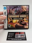 Advance Wars Days of Ruin – Nintendo DS – CIB – Tested Working – Complete
