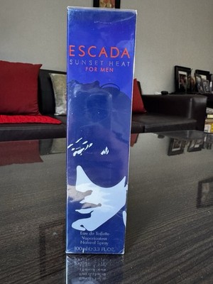 Escada Sunset Heat for Men EDT 3.3oz 100ml Discontinued NIB Sealed