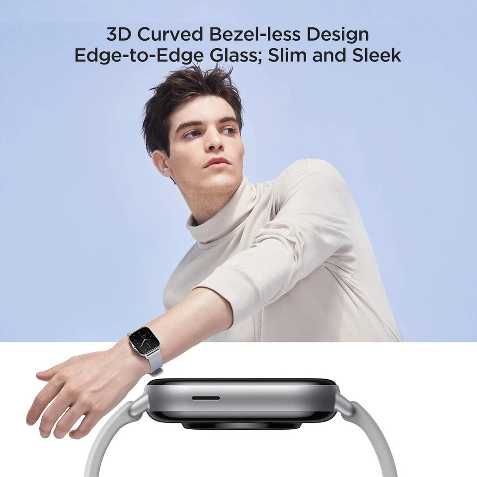 Умные часы для мужчин Amazfit GTS 2 Android iPhone, фитнес-часы с GPS, сделайте - Изображение 4 из 4