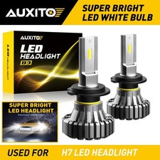 AUXITO H7 LED Headlight Kit 20000LM Hi Low Beam Bulb Lamp White High Power EAH