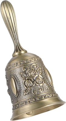 #ad #ad Hand Bell Service Call Vintage Metal Bells Dinner Wedding... $10.90