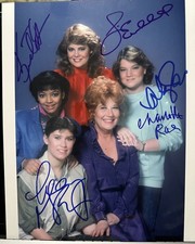 THE FACTS OF LIFE SIGNED PHOTO 8X10 FULL CAST AUTOGRAPH CHARLOTTE RAE WHELCHEL 4