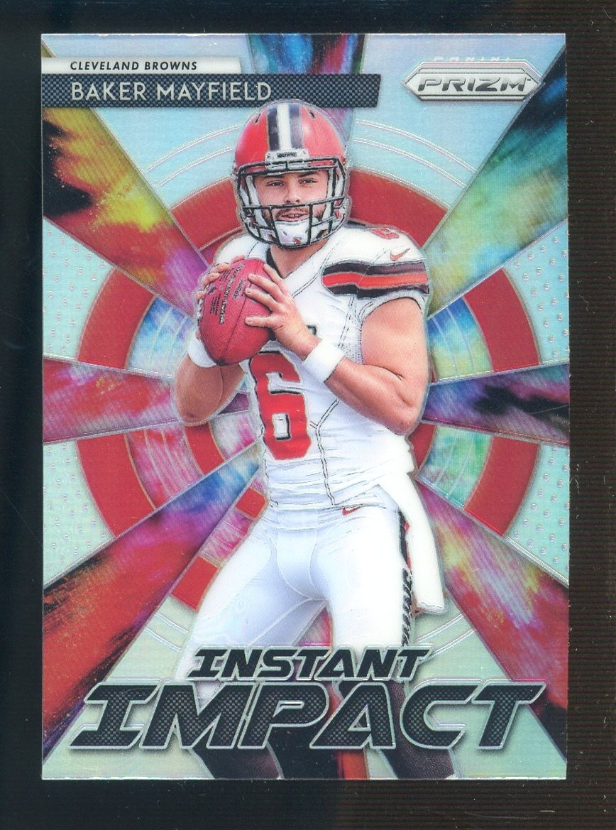 Auction #1 2018 Panini Silver Prizm Instant Impact Baker Mayfield RC Rookie