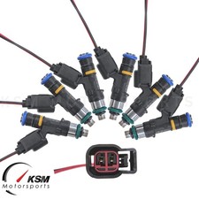 Set 6 x 850cc fuel injectors for NISSAN SKYLINE R33 GTS-T RB25DET FIT BOSCH EV14