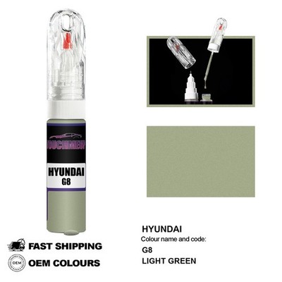 FÜR HYUNDAI HELLGRÜN G8 Touch Up Lackstift Pinsel Fix Kit Kratzer Chip Set