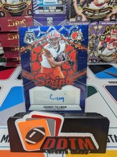 2024 Mosaic - Cedric Tillman - Scripts No Huddle Blue Auto #SC-CTI --- Browns