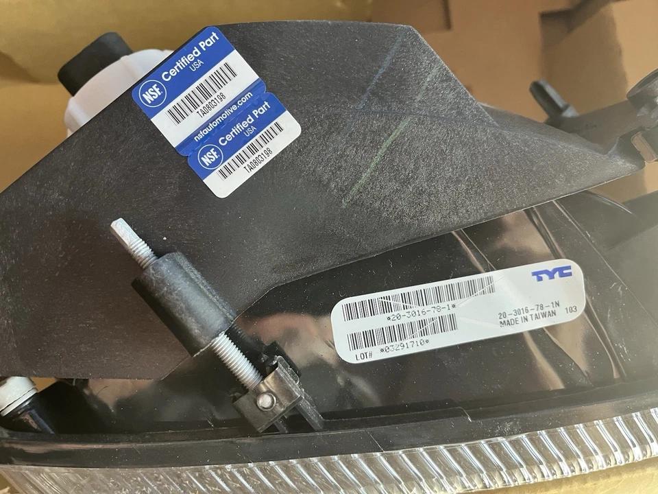 NEW TYC Right Passenger Side Headlight Lamp For 1994-2001 Ram 1500 2500 3500 - Image 2 of 4