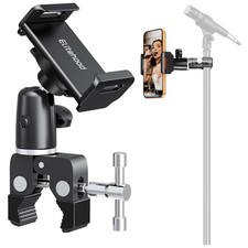 360 Swivel Tilt Phone Holder for Music Mic Stand