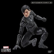 Spider-Man Marvel Legends Series Spider-Man 3 Symbiote Suit 6 Inch Action Figure