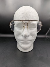 Logo Paris 1402 GOLD EYEGLASSES GLASSES METAL FRAMES ONLY 57-13-140mm