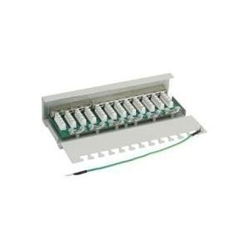 InLine Patch Panel Cat.6 12 Porte Grigio - Pannello di Permutazione Professionale