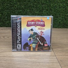 Disney's Story Studio: Mulan PS1 PlayStation 1 1999 NEW Factory Sealed Black Lab