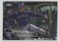 2016 Topps Chrome Black Refractor Carlos Gonzalez #51 i5q